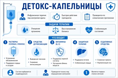 Капельница от наркотиков на дому в Тольятти